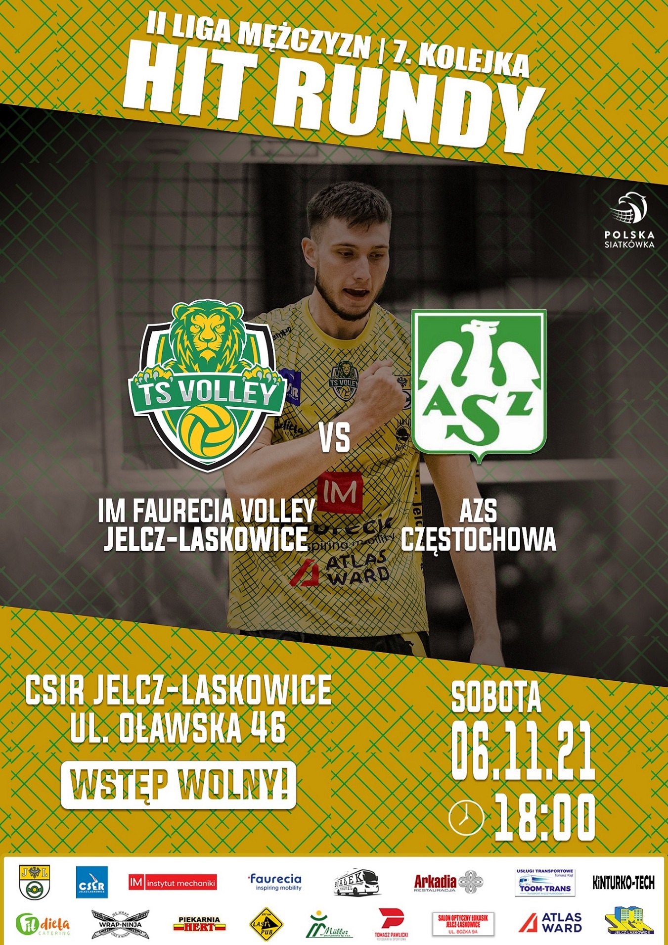 Plakat AZS Czewa